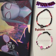 |Spiderman COUPLE bracelet| Spiderman bracelet/ miles morales bracelet/ gwen stacy bracelet/ bead br