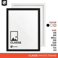 Frambie CLASSE Photo Frame A4 A3 6R 8R 11R Frame | Contemporary Wooden Black White Picture Frame