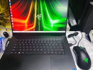 Razer i7-11800h 16g ram.samsung ssd.15,6吋 2560x1440.240hz.nvidia rtx3080.充電0次