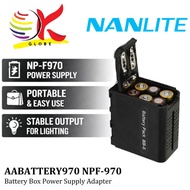Nanlite AABattery970 NP-F970 AA Battery Box Power Supply Adapter for LED Light & Camera Accessories