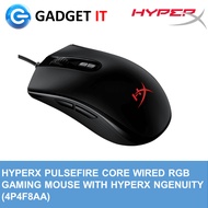 HYPERX PULSEFIRE CORE WIRED RGB GAMING MOUSE WITH HYPERX NGENUITY (4P4F8AA)