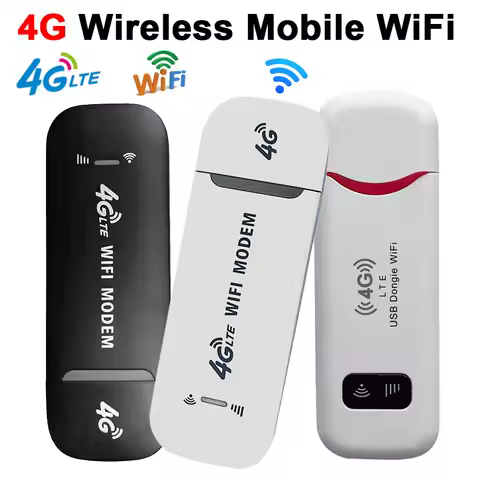 WiFi Router 4G Router for SIM Card Wireless LTE WiFi Router Portable 150Mbps USB 4G Modem SIM Card H