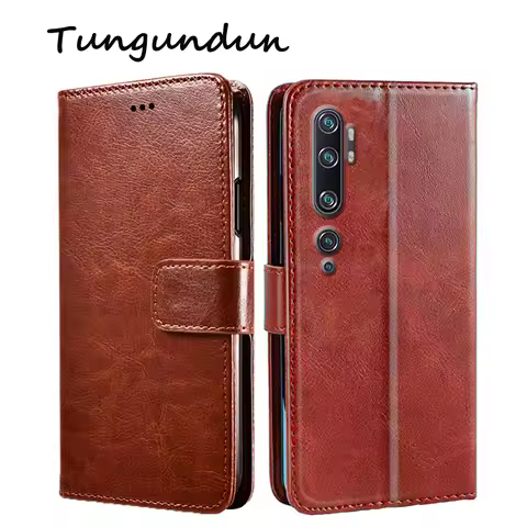 Case For Xiaomi Mi CC9 Pro Case Luxury PU Leather Flip Stand Magnetic Wallet Cover For Xiaomi Mi Not