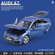 ออดี้ RS7 รุ่นรถโลหะผสมพวงมาลัยจำลองของเล่นสะสมผู้ชายตกแต่งของเล่นเด็กผู้ชายคุณภาพสูงโลหะหัตถกรรม