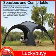 Luckybuyy-my Dome Canopy Tent 8-10 Person High Ceiling 2.3m with Ventilation & Sturdy Frame Sun Shel