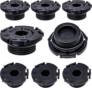 8 PCS Engine Oil Pan Drain Plug with O-Ring Seal 11137605018 Fit for Rear-Wheel Drive BMW 228i 320i 