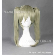 Kuosi 374B Soul Eater Maga Elp MAKA ALBARN Double Ponytail cospy Wig
