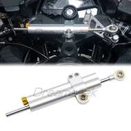 Motorcycle Steering Damper Linear Stabilizer Adjustable Universal BMW Kawasaki Yamaha Aprilia Safety