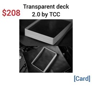 透明啤牌魔術🔥 Transparent deck 2.0 by TCC 撲克魔術 Card Magic Magic tricks魔術 魔術道具