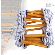 Emergency Monkey Rope Hanging Ladder Fire Escape Ladder Nylon Material