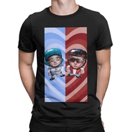 CA7RIEL & Paco Amoroso Tour graphic Men's 100% Cotton Round-Neck Short-Sleeve T-Shirt