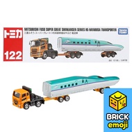 Long Tomica No.122 Mitsubishi Fuso Super Great Shinkansen Series H5 Hayabusa Transporter (JP/CN)