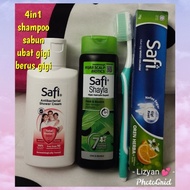 Set Mandian / Travel Set toiletries / sabun mandi / sampu/ ubat gigi berus Gigi