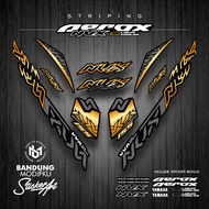 STRIPING AEROX ALL NEW CONNECTED 155 MLK 18/ VVA 2021-2023/ MOTO AEROX 155 NEW AEROX NEW 155/