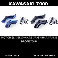 KAWASAKI Z900 Z-900 MOTOR SLIDER SQUARE CRASH BAR FRAME PROTECTOR SLIDER FAIRING GUARD CRASH Z900 SP