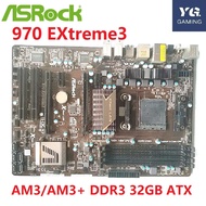 ASRock 970 EXtreme3 Used Desktop for AMD 970 Motherboard Socket AM3 AM3+ DDR3 SATA3 USB3.0