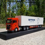 [2238 People Collection] SITRAK SITRAK Truck Model C7H Alloy Car Model 1: 36 Container Truck Model O