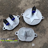 ￼🔥HOT ITEM🔥COVER HEAD 4VALVE WAVE125 CNC THAILOOK BYPASS (READY STOCK)🔥