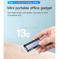 TOTU Mini Hub Type-C TO HDMI+USB 3.0/ 3 USB HUB / 2 USB HUB + SD HUB Linglong Series Docking Station