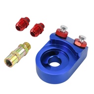 Oil Filter Sandwich Adapter Kit for Turbo T3 T4 Engine Plate 10AN Aluminum