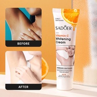 SADOER NEW 3 in 1 Vitamin C Whitening Cream, Underarm Whitening Cream, Improve Underarm Dullness 50g