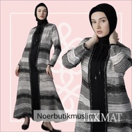 Hikmat Fashion Original A3385-06 Abaya Hikmat  noerbutikmuslim Gamis