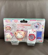 全新 Bandai Sanrio characters hello kitty 迷你洗衣機套裝