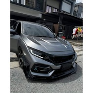 HONDA CIVIC FC/FK7 CUSTOM JS RACING CANARD FOR SI/FK4/FK7 BUMPER