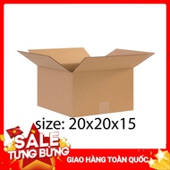 10 BOXES 20X20X15 - Carton Box Size 20X20X15 Super Durable Hard Paper Fast Packing