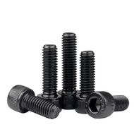 12.9 Grade Black Hardened Cup Head Hexagon Socket Screw DIN912 Cylindrical Head M1.4 M1.6 M2M2.5 M3 