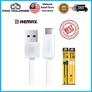 Remax Type-C Fast Charging Cable 2.1A USB 3.0 Data Cable 100cm Kabel Pengecas Type C 快充线