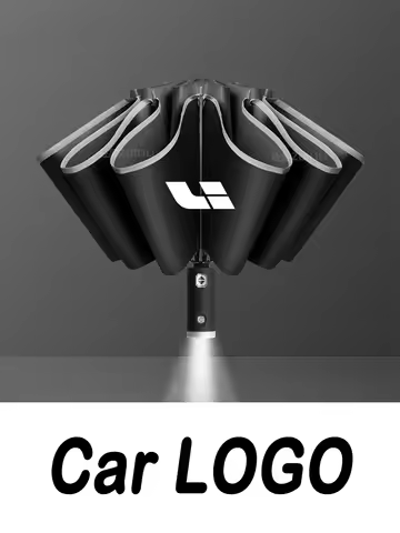 Car Automatic Folding Windproof Sunshade Umbrella For LEADING IDEAL Li Auto One L6 L7 L8 L9 MEGA Aut