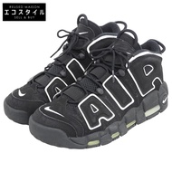 Nike More Uptempo 男鞋，黑色，尺寸 26.5cm，貨號 414962-002，尺寸 8.5（美國）[二手]（成色極佳）