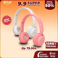 ECLE Headphone Bluetooth Headset Bluetooth In-Ear Deep Bass Stereo +