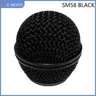 MIZ หัวเปลี่ยนไมโครโฟนเหล็กสำหรับ SM58 Q7มือถือไมโครโฟนตะแกรงหัวตาข่ายเหมาะกับ58A Shure Beta