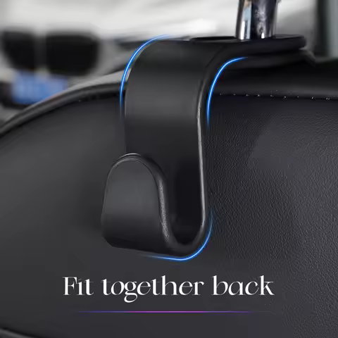 2Pcs Car Seat Back Hook For Kia K2 KX Ceed Cerato Forte NIRO Seltos Sorento Soul Sportage Telluride 