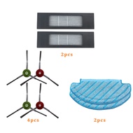 Phụ Kiện Robot Hút Bụi Ecovacs Deebot Ozmo T8 Aivi MAX Power T9 Max N8 Pro Bàn Chải Mặt Chính Bộ Lọc