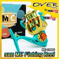 รอกตกปลา รอกสปินนิ่ง MC 1000-2000-3000 5.2:1 (PASTEL COLOR Series)