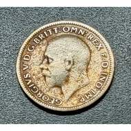 UK King George V 6 Pence Silver Coin 1933