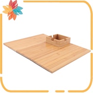 Sofa Armrest Tray Couch Cup Holder,Bamboo Tray with Cup Holder,Bamboo Couch Cup Holder Tray Foldable