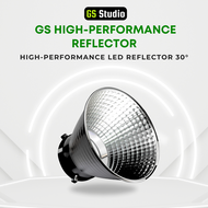 GS High-Performance Reflector (7") with Bowens Mount Ultra High Reflective Surface for Studio Light