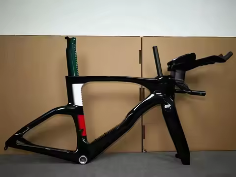 2026 New TT Triathlon Chrono Road Bike Carbon Fiber Frame TiCR Wiring Tube Routing Axis ITA Compatib