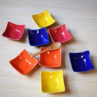 Candy Color Ceramic Snack Bowl/Seasoning Bowl/Color Bowl/Cooking Bowl/Sauce Bowl/Hot Pot Bowl/Creati
