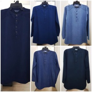 Kurta Almas Denim Designer Baju Raya Lelaki 2021