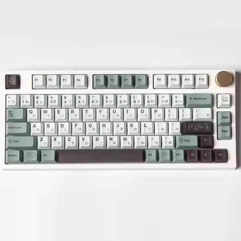 141 Keys GMK November Fog Keycaps Cherry Profile PBT Dye Sublimation Mechanical Keyboard Keycap For 