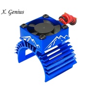 540 550 3650 3660 3674 Motor Heatsink Cooling Fan RC Car Radiator Fan Motor Heat Sink Cooler Heat Fi