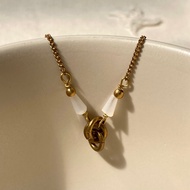 Laolin Groceries | Brass Knot Bracelet