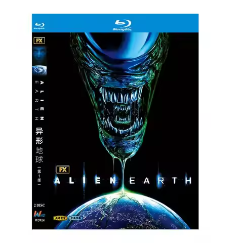 BD Blu-ray High Definition American Drama Alien Earth Season 1 Alien Earth 2 Disc Box