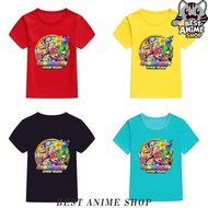 Hot Short Sleeve T-shirt Printed aogau.store Mario Party Superstars