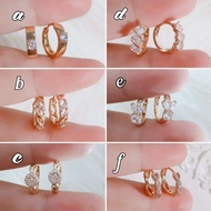 Light gold clip-on earrings 15% (1.3 grams) can request weight and content. chat admin